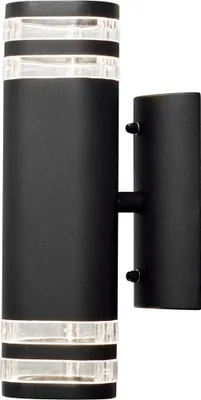 Produktbild von Konstsmide Modena Up & Down Big schwarz lackiertes Aluminium, klares Acrylglas, Reflektor 7516-750