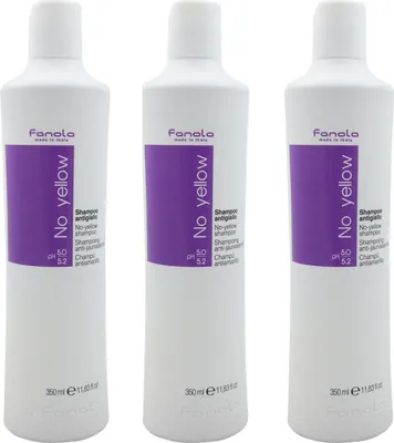 Immagine prodotto di Fanola No Yellow Shampoo 3x350ml