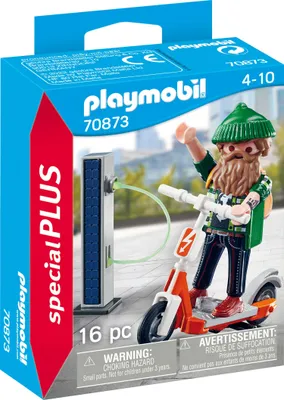 Immagine prodotto di PLAYMOBIL® Special Plus 70873 Hipster con scooter elettrico