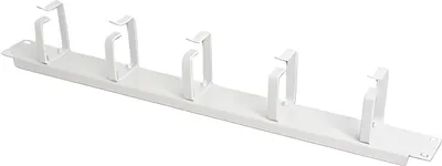 Produktbild von Digitus Kabelrangierpanel mit Kabelführungsbügeln für 483 mm (19")-Schränke, 2HE, Grau