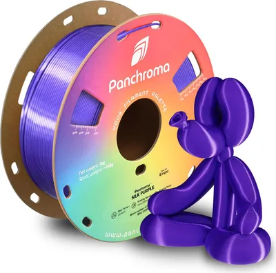 Zdjęcie produktu dla Panchroma™ PLA Silk, kolor: Silk Purple, rozmiar filamentu: 1,75 mm, waga: 1 kg