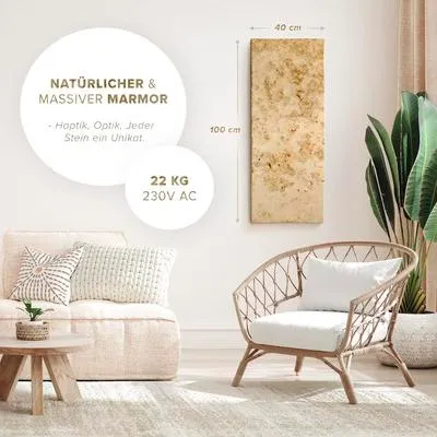 Produktbild von Marwona Jura Infrarotheizung 800 W mit Funkthermostat – Germany