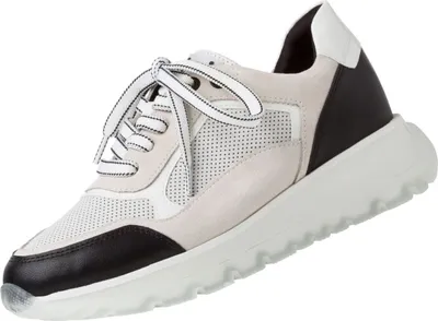 Produktbild von Marco Tozzi by Guido Maria Kretschmer  Damenschuhe Schnürschuhe Sportive Sneaker Weiß Freizeit, Schuhgröße:38 EU