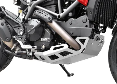 Obrázok produktu pre ZIEGER ochranný kryt motora kompatibilný s Ducati Hypermotard 821 strieborný