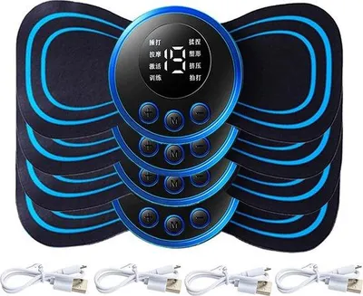 Productafbeelding van Massagekussens met warmtefunctie en elektroden voor nekmassage