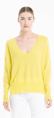 Produktbild von Studio Cashmere8 Damenpullover mit Rollkragen RIA 3 - Neongelb - Größe S-M