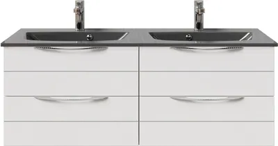 Produktbild von PELIPAL Serie 6025 SET-045-058 Waschtisch mit Unterschrank bestehend aus: Waschtisch, Waschtischunterschrank  / 132cm