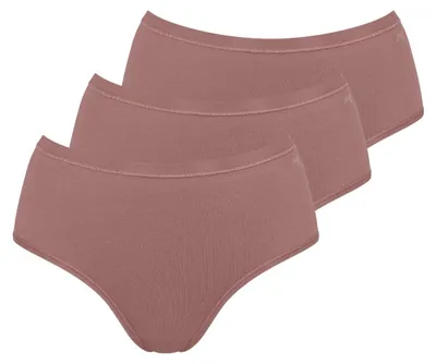 Image de Soutien-gorge sans armatures en coton, modèle "Go Daily", couleur rose, taille L, lot de 3