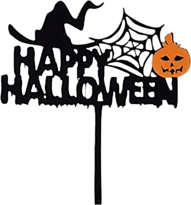 Produktbild von Acryl-Tortenaufsatz HAPPY HALLOWEEN wz2