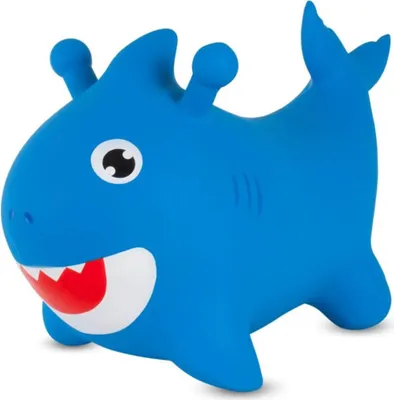 Image de Rebondissant Jouet Bébé Requin Bleu