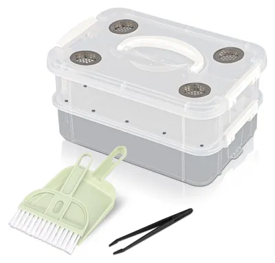 Produktbild von Terrarium für kleine Haustiere mit Futterboxen