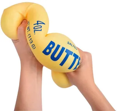 Produktbild von Premium-Butter-Squishy / Butter-Stressball | Anti-Stress-Spielzeug | TikTok-Fidget | Slow-Rising – Butter