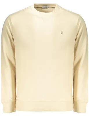 Produktbild von Bequemes Herren-Sweatshirt in Beige: Langarm mit Stickerei