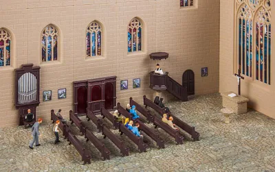 Produktbild von Faller 180346 Kirchenausstattungs-Set Epoche I