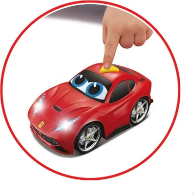 Obrázek produktu pro Junior Sports Car for Kids, Red, 2-Seater Design