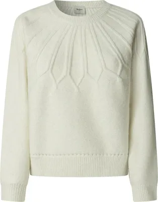 Produktbild von Pepe Jeans Claudia Pullover Weiß S Damen Weiß S