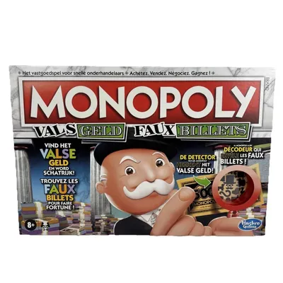Produktbild von Monopoly F2674197, Brettspiel, Strategie, 8 Jahr(e), Standardausgabe