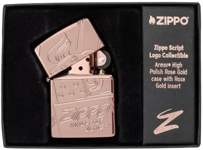 Zdjęcie produktu dla Zapalniczka Zippo Armor Case Rose Gold 60006832 metalowa z grawerem i solidn? obudow?