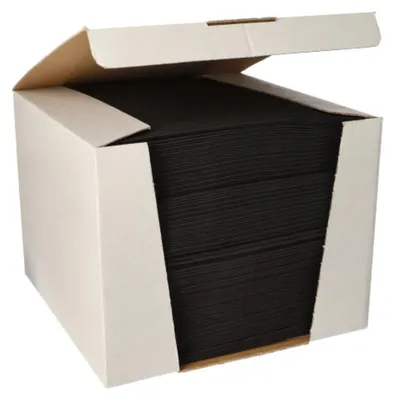 Produktbild von Papstar Servietten "ROYAL Collection" 1/4-Falz 40 x 40 cm schwarz 100 Stück
