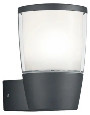 Produktbild von LED Wandlampe, anthrazit, IP54, H 17 cm