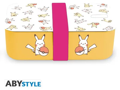 Obrázek produktu pro ABYstyle Pokémon, Nádoba na oběd, Dětský, Vícebarevný, Polypropylen (PP), Obrázek, Obdélníkový