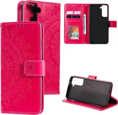 Image de Housse pour Samsung Galaxy S21 Housse téléphone portable Flip Case Cover Housse étui Mandala