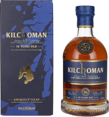 Produktbild von Kilchoman 16 Years Old Islay Single Malt Scotch Whisky Limited Edition 50% Vol. 0,7l in Geschenkbox