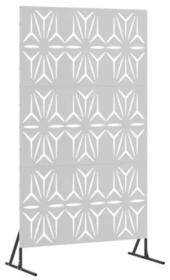 Produktbild von Sichtschutz - Paravent Raumteiler - 100 x 50 x 180 cm - Stoffwand - Für Innenbereich - Weiß