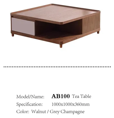 Produktbild von Couchtisch Kaffeetisch Beistelltisch Designer Tisch Wohnzimmertisch Tische Holz