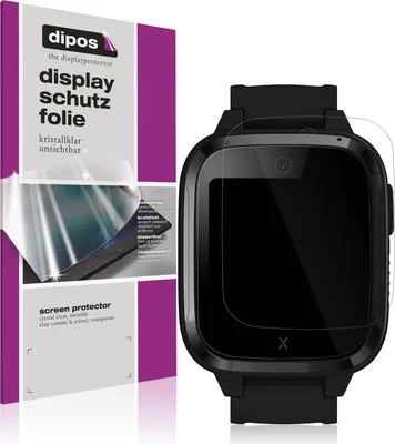 Produktbild von 6x Schutzfolie für XPLORA Kidzi Smartwatch klar Displayschutzfolie Folie Display Schutz dipos