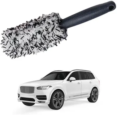 Image de Brosse pour jantes en aluminium en microfibre pour le nettoyage de voiture