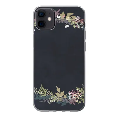 Produktbild von MuchoWow® Handyhülle Schutzhülle Hülle für iPhone 12 mini Girlande - Pastell - Sommer Silikon Softcase Handy Hülle - Bild
