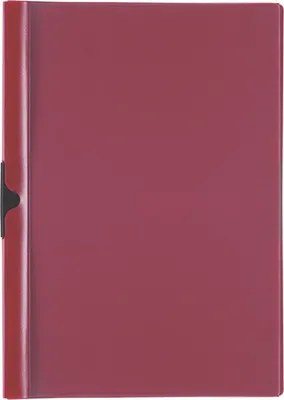 Produktbild von 50 Cliphefter DIN A4 Klemmhefter rot