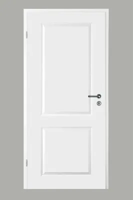 Produktbild von Pertura Zimmertür Pila 02 weiß lackiert (ähnlich RAL 9010) 86,0x198,5 cm Links