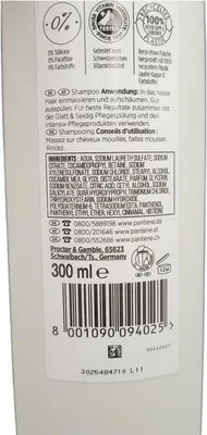 Produktbild von PANTENE PRO-V GLATT & SEIDIG Shampoo 300 ml