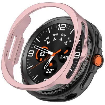 Obrázok produktu pre Pre Samsung Galaxy Watch 8 Classic 46mm Design Plastové PC Smart Watch Ochranné puzdro Ružové