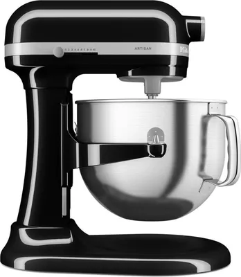Produktbild von KitchenAid 5KSM70SHXEOB Küchenmaschine ARTISAN Onyx Schwarz, Farbe:Schwarz