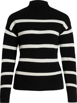 Produktbild von VILA Streifen Strickpullover VIRIL Größe: L