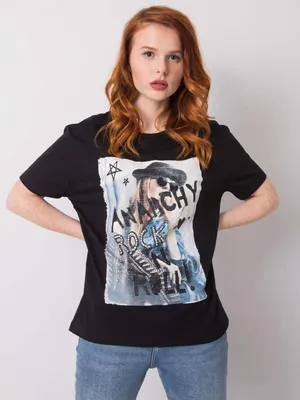 Immagine prodotto di H&B T-shirt donna a maniche corte Edgerley nero M