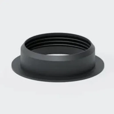 Obrázek produktu pro Přechodka POLOPLAST, typ "mufa-špička", DN110/100, systém POLO-KAL, materiál EPDM, průměr 110/100 mm, černá barva, 1 kus.