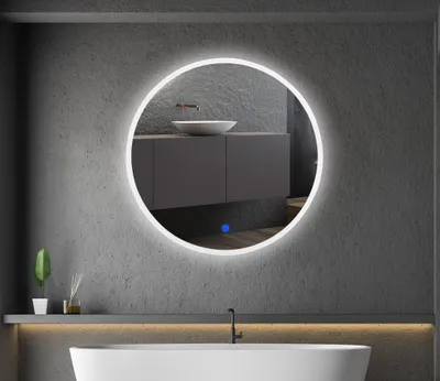 Produktbild von LED Spiegel Espelho R50 Ø50cm 230V 19W 1400lm 4000K Touchschalter