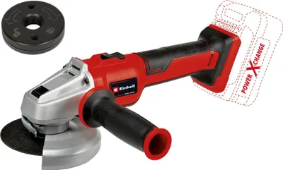 Zdjęcie produktu dla Einhell AXXIO 18/115 Q, 8500 RPM, 11,5 cm, Bateria, 1,54 kg, Silnik bezszczotkowy