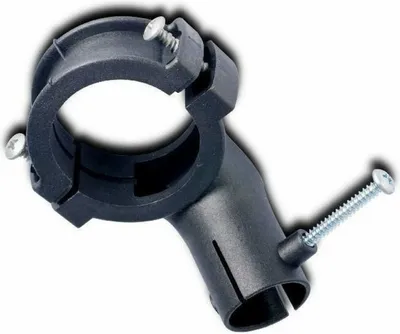 Produktbild von Feedhalter m. Schrauben - Universale LNB Halterung 40mm für Sat Spiegel mit rundem rohrförmigem LNB Arm