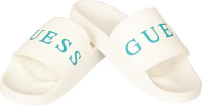 Zdjęcie produktu dla Klapki GUESS typu bandeau dla mężczyzn, model F3GZ05BB00F, rozmiar 41, 100% gumy