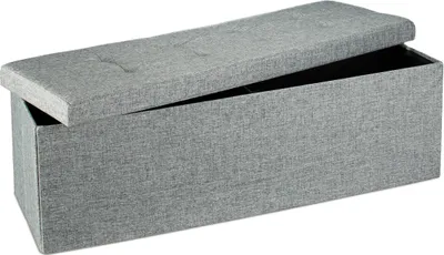 Image de Banc pliant avec rangement RD19049, gris