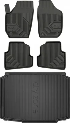 Immagine prodotto di SET 77 tappetini e tappetini Skoda Fabia 2 berlina 2006-2014