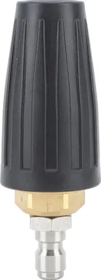 Obrázok produktu pre rotačná turbo dýza 3000PSI pre tlakové čističe Rýchle pripojenie 360-stupňovej rotácie Tlaková umývačka Turbo Tip 1/4in 035
