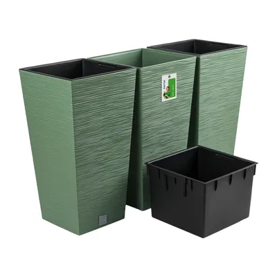 Obrázok produktu pre Kvetináč FURU Square Balcony Box Kvetináč zelený 60 l