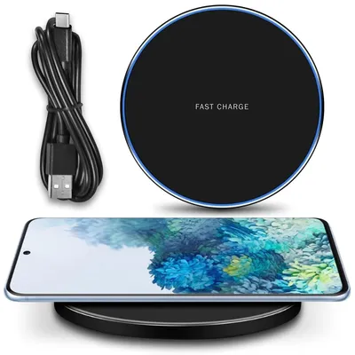 Produktbild von QI Induktive Ladestation 15W  für Samsung Galaxy S25 S24 S23 S22 S21 Ladegerät