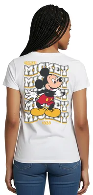 Produktbild von Mickey & Minnie Mickey Mouse Original 1928 Frauen T-Shirt, XL, Weiß